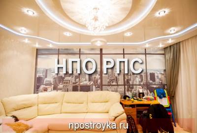 Парящие натяжные потолки