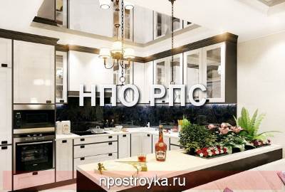 Зеркальные натяжные потолки