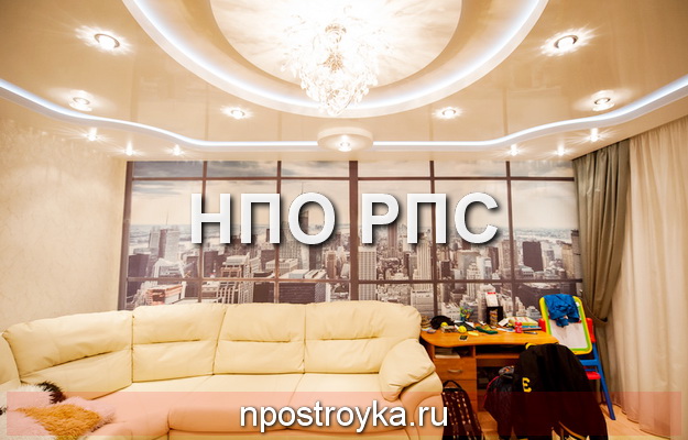 Парящие натяжные потолки