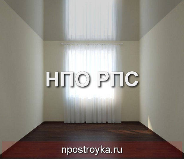 Натяжные потолки в новостройке фото