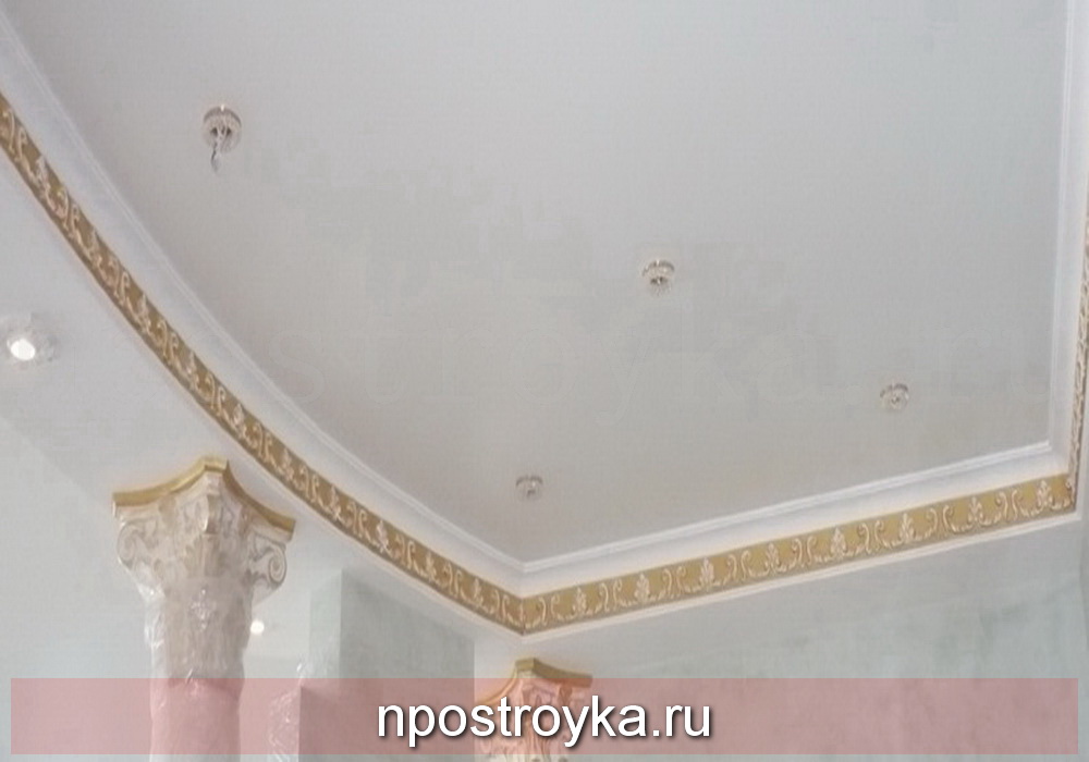увеличить фото бесшовные натяжные потолки фото