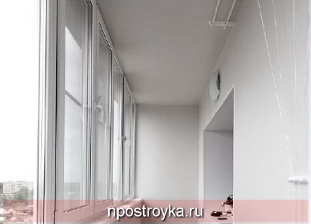 Натяжной потолок балкон Натяжной потолок балкон