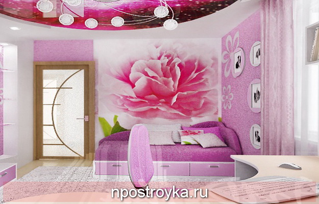 натяжные потолки в детской комнате натяжные потолки в детской комнате