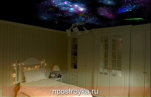 звездное небо в спальне звездное небо в спальне
