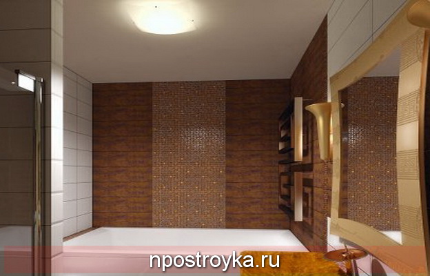 Матовый натяжной потолок в ванной Матовый натяжной потолок в ванной
