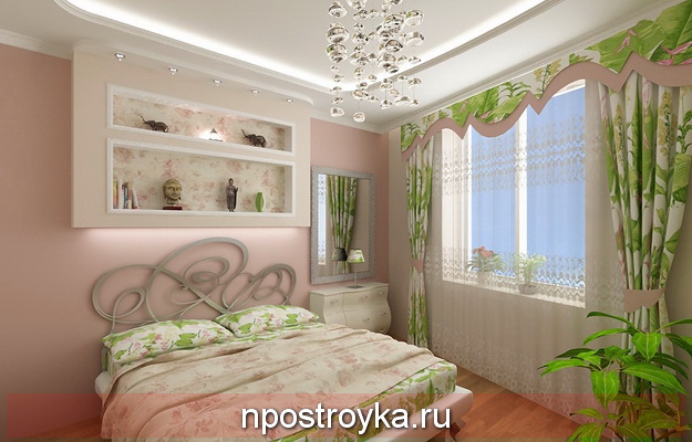 матовый натяжной потолок 18 кв. м.