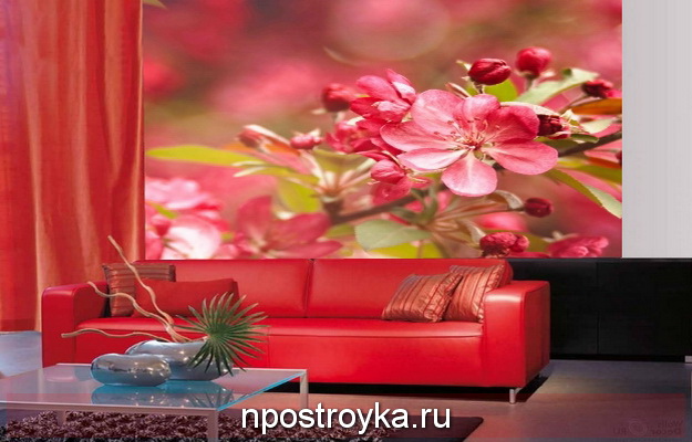 натяжные стены