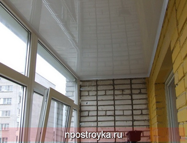 натяжные потолки в неотапливаемом помещении