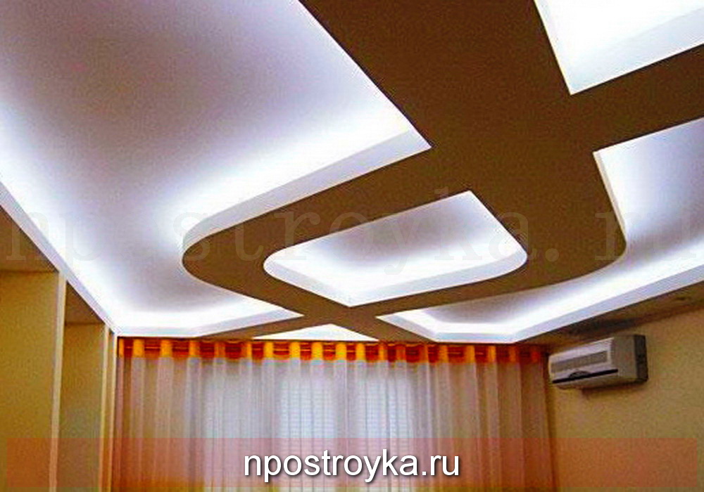 полупрозрачные натяжные потолки фото 2