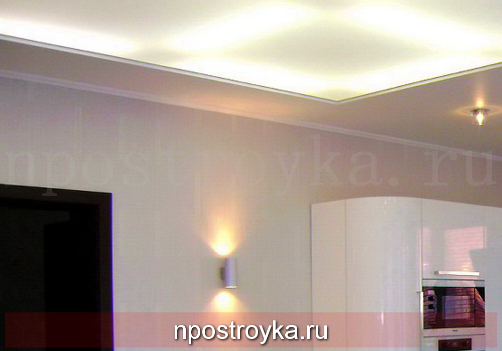 полупрозрачные натяжные потолки