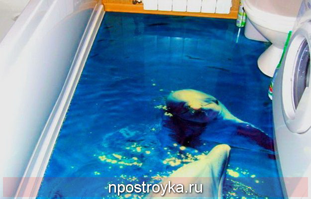 полы 3д