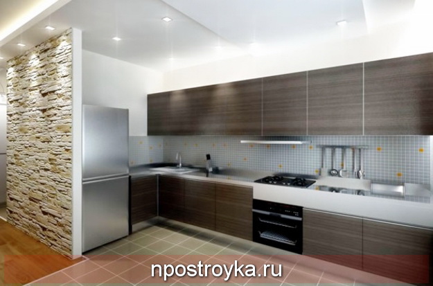 керамическая плитка на кухне