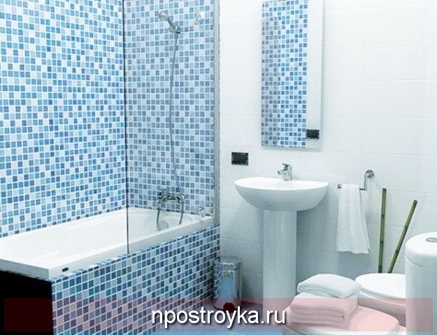 мозаика в ванной