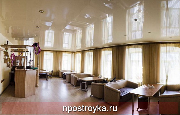 натяжные потолки в ресторане натяжные потолки в ресторане