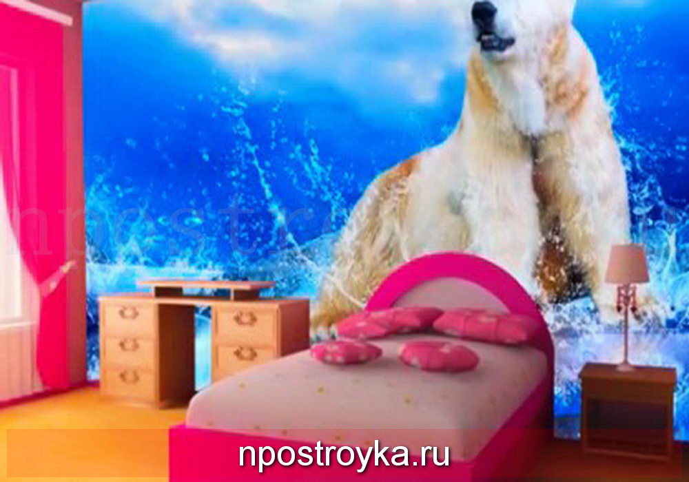 Фотообои 3д.