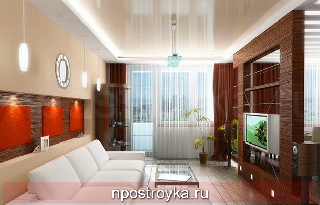 натяжные потолки в зале натяжные потолки в зале