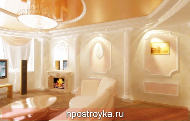 натяжные потолки 17 кв м фото
