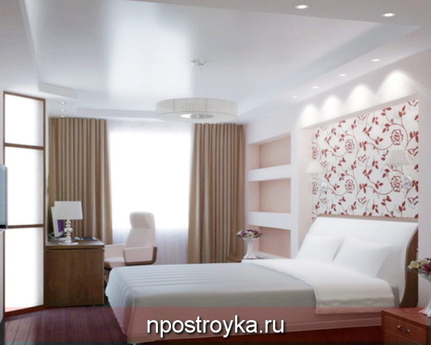 Натяжной потолок 9 кв. м. фото