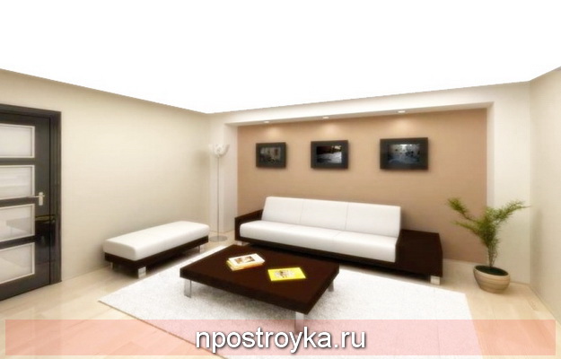 натяжные потолки 17 кв м фото