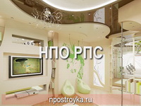 натяжные потолки фото