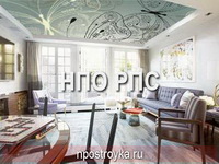 натяжные потолки фото