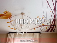 натяжные потолки фото