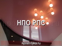 натяжные потолки фото