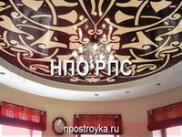 натяжные потолки фото