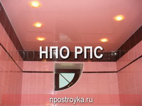 натяжные потолки фото