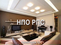 двухуровневые натяжные потолки фото