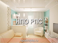 глянцевый натяжной потолок фото