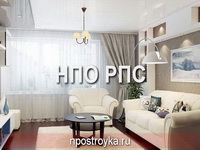 глянцевый натяжной потолок фото