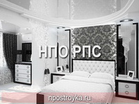 глянцевый натяжной потолок фото
