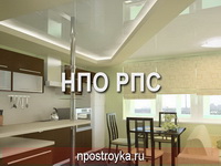 глянцевый натяжной потолок фото