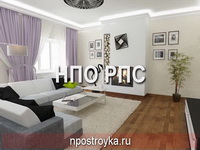 Парящий натяжной потолок фото