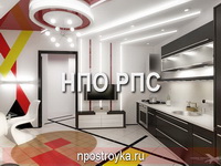 Парящий натяжной потолок фото