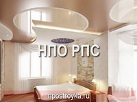 Сатиновые натяжные потолки фото