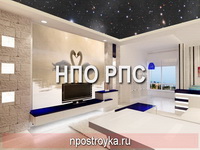 натяжной потолок звездное небо фото