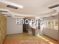 двухуровневые натяжные потолки фото