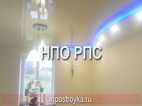 двухуровневые натяжные потолки фото