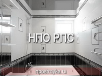 глянцевый натяжной потолок фото