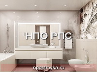 глянцевый натяжной потолок фото