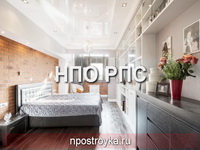 глянцевый натяжной потолок фото