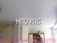 матовые натяжные потолки фото