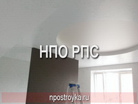 матовые натяжные потолки фото