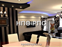 матовые натяжные потолки фото