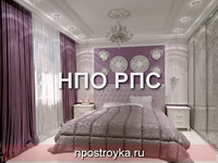матовые натяжные потолки фото