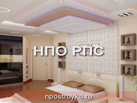 многоуровневые трехуровневые натяжные потолки фото