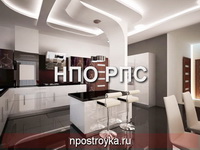 многоуровневые трехуровневые натяжные потолки фото