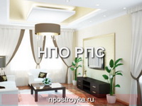двухуровневые натяжные потолки фото